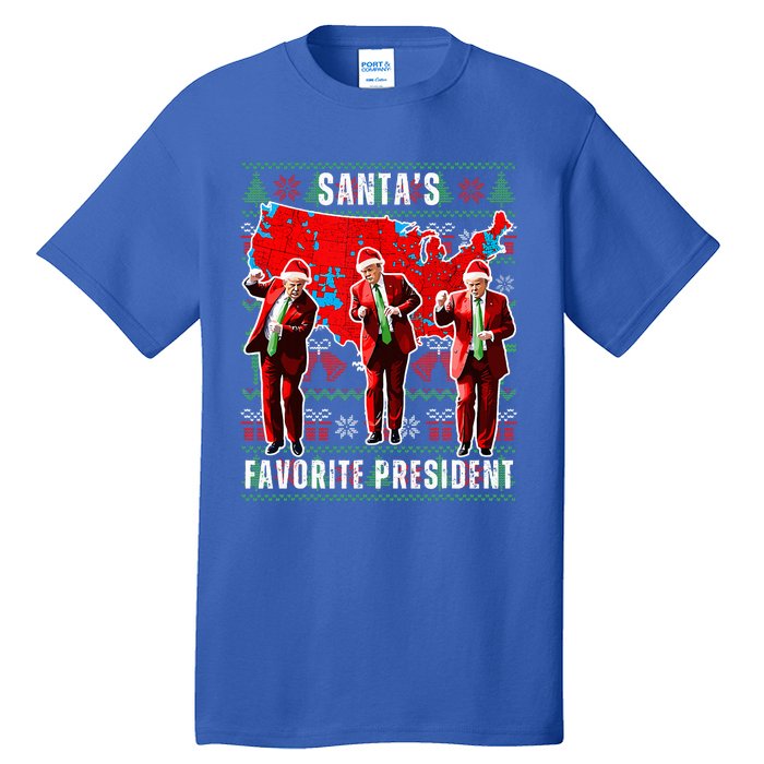 Make Christmas Great Again Trump Pajamas Ugly Tall T-Shirt