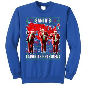 Make Christmas Great Again Trump Pajamas Ugly Tall Sweatshirt