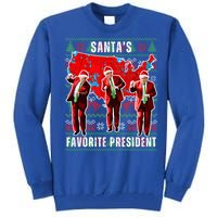 Make Christmas Great Again Trump Pajamas Ugly Tall Sweatshirt