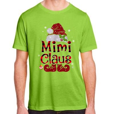 Mimi Claus Gift Christmas Pajama Family Matching Xmas Meaningful Gift Adult ChromaSoft Performance T-Shirt