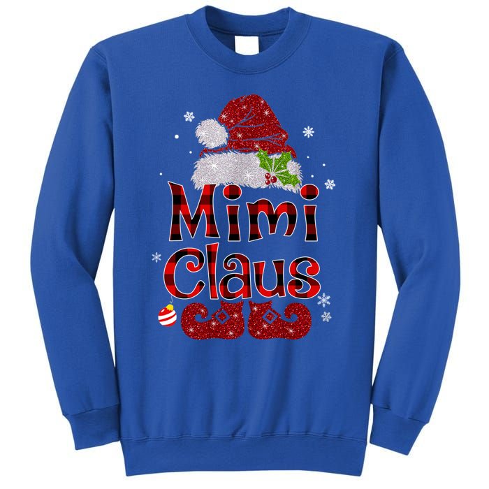 Mimi Claus Gift Christmas Pajama Family Matching Xmas Meaningful Gift Sweatshirt