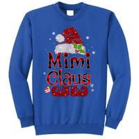 Mimi Claus Gift Christmas Pajama Family Matching Xmas Meaningful Gift Tall Sweatshirt