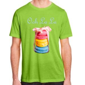 Macaron Cool Gift Lovers French Cookie Macaroons Baker Bakers Gift Adult ChromaSoft Performance T-Shirt