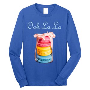 Macaron Cool Gift Lovers French Cookie Macaroons Baker Bakers Gift Long Sleeve Shirt