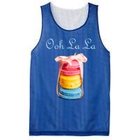 Macaron Cool Gift Lovers French Cookie Macaroons Baker Bakers Gift Mesh Reversible Basketball Jersey Tank