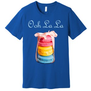 Macaron Cool Gift Lovers French Cookie Macaroons Baker Bakers Gift Premium T-Shirt