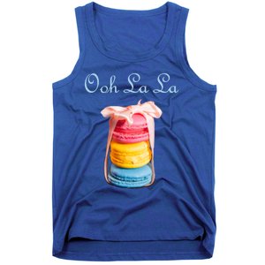 Macaron Cool Gift Lovers French Cookie Macaroons Baker Bakers Gift Tank Top