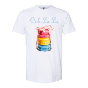 Macaron Cool Gift Lovers French Cookie Macaroons Baker Bakers Gift Softstyle CVC T-Shirt