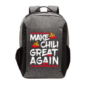 Make Chili Great Again Chili Cookoff Pepper Funny Meaningful Gift Vector Backpack