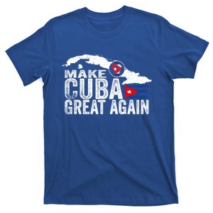 Make Cuba Great Again Free Sos Cuba Cuban Flag Funny Gift T-Shirt