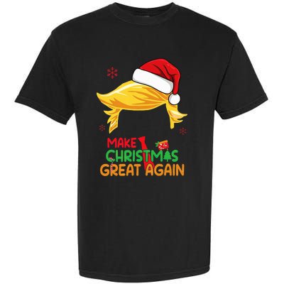 Make Christmas Great Again Trump Christmas Garment-Dyed Heavyweight T-Shirt