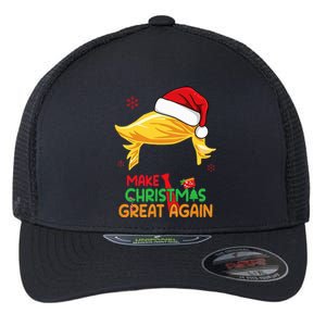 Make Christmas Great Again Trump Christmas Flexfit Unipanel Trucker Cap