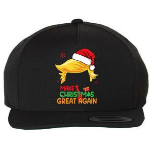 Make Christmas Great Again Trump Christmas Wool Snapback Cap