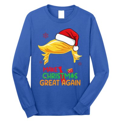 Make Christmas Great Again Trump Christmas Long Sleeve Shirt