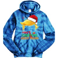 Make Christmas Great Again Trump Christmas Tie Dye Hoodie