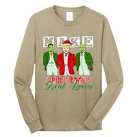 Make Christmas Great Again – Funny Trump Christmas Trio Elon Long Sleeve Shirt