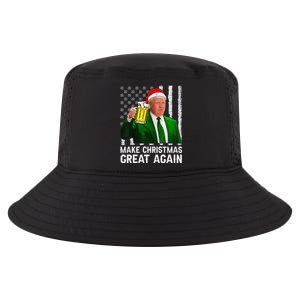 Make Christmas Great Again Beer Drinking Xmas Trump Cool Comfort Performance Bucket Hat