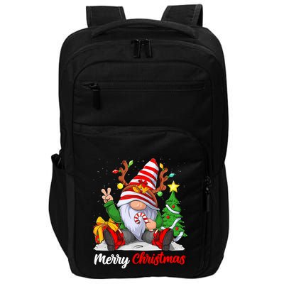 Merry Christmas Gnome Family Christmass For Impact Tech Backpack