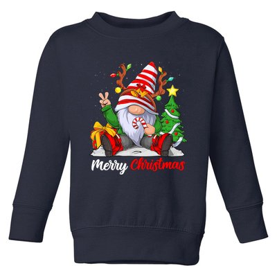 Merry Christmas Gnome Family Christmass For Toddler Sweatshirt