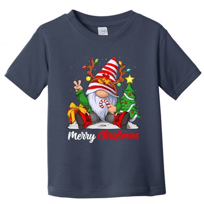 Merry Christmas Gnome Family Christmass For Toddler T-Shirt