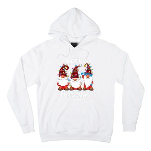 Merry Christmas Gnomes Lover Xmas Funny Santa Xmas Holiday Hoodie