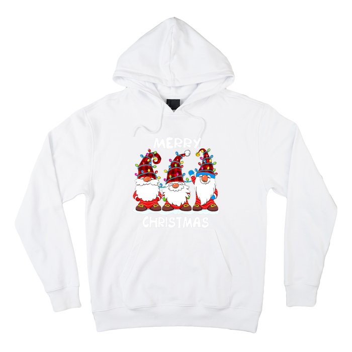 Merry Christmas Gnomes Lover Xmas Funny Santa Xmas Holiday Hoodie