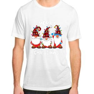 Merry Christmas Gnomes Lover Xmas Funny Santa Xmas Holiday Adult ChromaSoft Performance T-Shirt