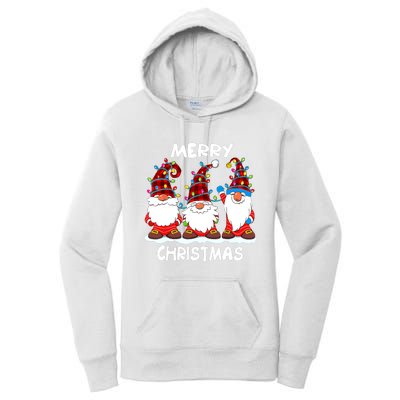 Merry Christmas Gnomes Lover Xmas Funny Santa Xmas Holiday Women's Pullover Hoodie