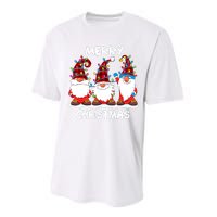 Merry Christmas Gnomes Lover Xmas Funny Santa Xmas Holiday Performance Sprint T-Shirt