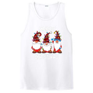 Merry Christmas Gnomes Lover Xmas Funny Santa Xmas Holiday PosiCharge Competitor Tank