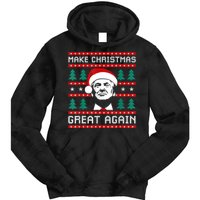 Make Christmas Great Again Trump Tie Dye Hoodie