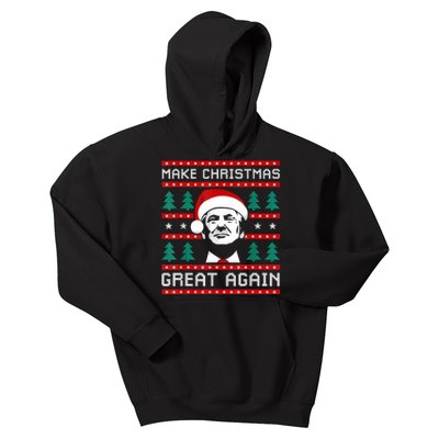 Make Christmas Great Again Trump Kids Hoodie