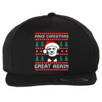 Make Christmas Great Again Trump Wool Snapback Cap