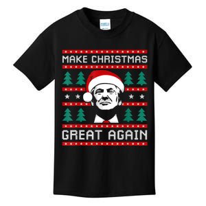 Make Christmas Great Again Trump Kids T-Shirt