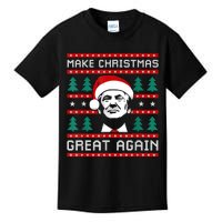 Make Christmas Great Again Trump Kids T-Shirt