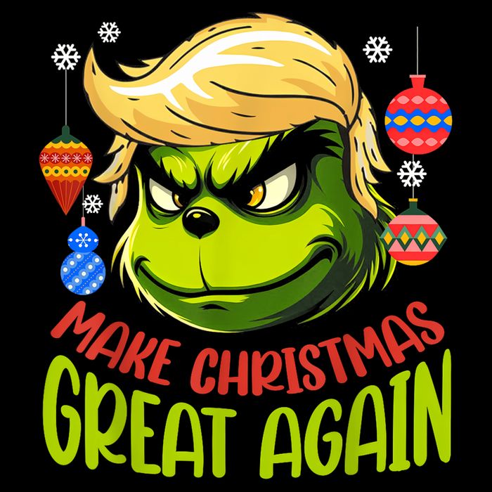 Make Christmas Great Again Donald Trump Xmas Funny Gift Drawstring Bag