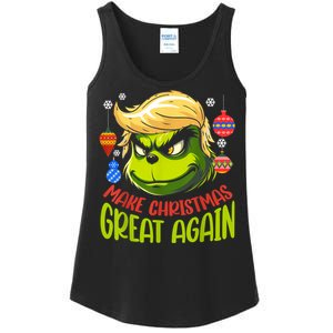 Make Christmas Great Again Donald Trump Xmas Funny Gift Ladies Essential Tank