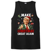 Make Christmas Great Again Santa Funny Trump Xmas Pajamas PosiCharge Competitor Tank