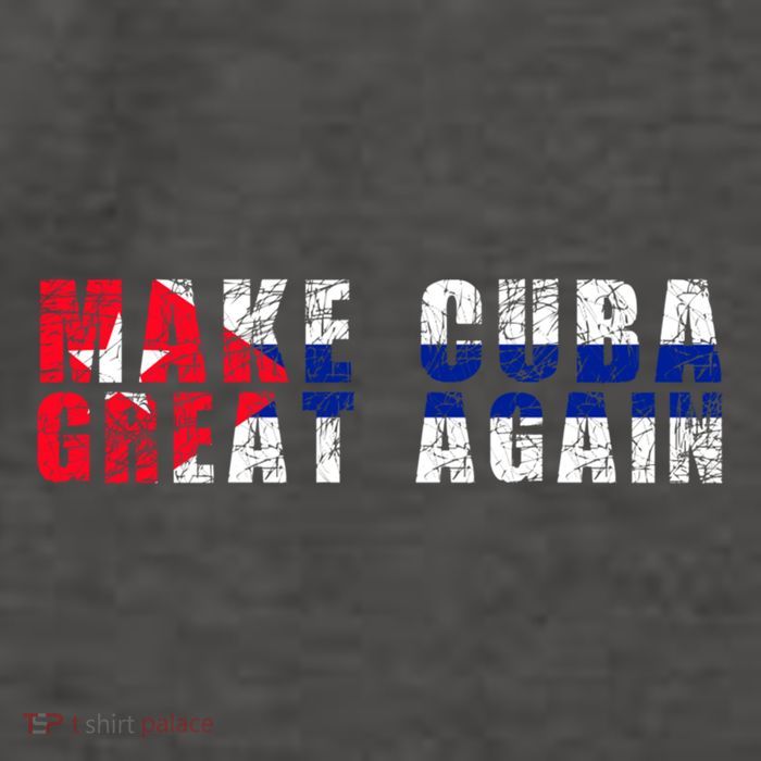 Make Cuba Great Again Cute Gift Cuban Flag Gift Vector Backpack
