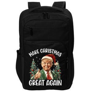 Make Christmas Great Again Donald Trump Funny Holiday Impact Tech Backpack