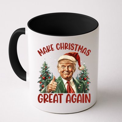 Make Christmas Great Again Donald Trump Funny Holiday Mug
