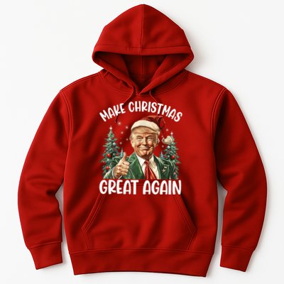 Make Christmas Great Again Donald Trump Funny Holiday Hoodie