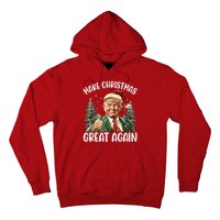 Make Christmas Great Again Donald Trump Funny Holiday Hoodie