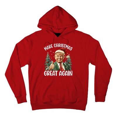 Make Christmas Great Again Donald Trump Funny Holiday Hoodie