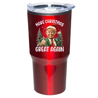Make Christmas Great Again Donald Trump Funny Holiday Tumbler