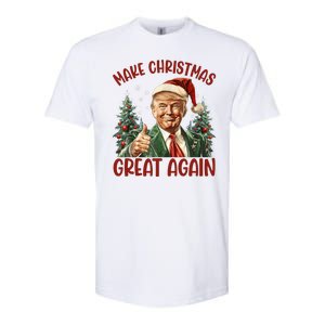 Make Christmas Great Again Donald Trump Funny Holiday Softstyle CVC T-Shirt