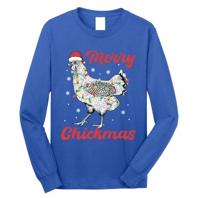 Merry Chickmas Gift Long Sleeve Shirt