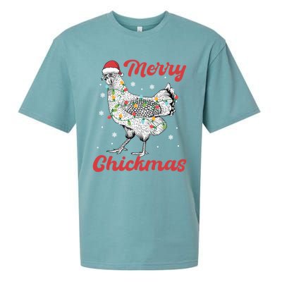 Merry Chickmas Gift Sueded Cloud Jersey T-Shirt