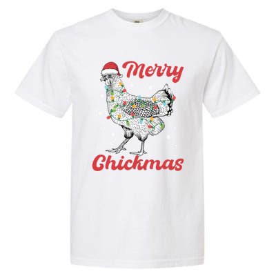 Merry Chickmas Gift Garment-Dyed Heavyweight T-Shirt