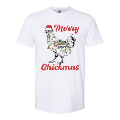 Merry Chickmas Gift Softstyle® CVC T-Shirt